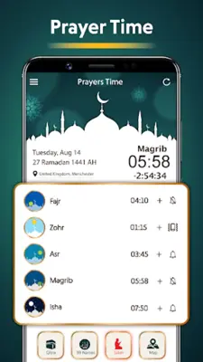 Qibla compass - Find direction android App screenshot 5