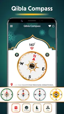 Qibla compass - Find direction android App screenshot 6