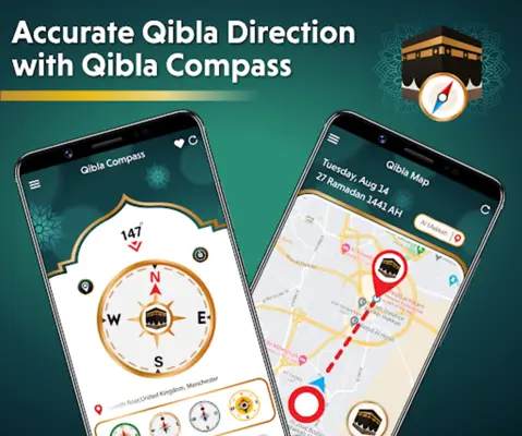 Qibla compass - Find direction android App screenshot 7